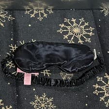 Image of Lookfantastic & Brushworks - Satin Sleep Mask - Iconic Blue