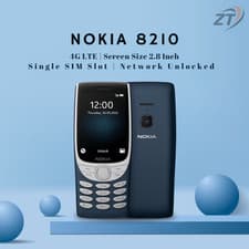 Image of Nokia 8210 - Blue (Unlocked) Mobile Phone