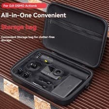 Image of Waterproof Case for DJI Osmo Action 6 Shockproof Hard Shell Carrying Storage Bag