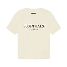 Image of Fear Of God Essentials Back Logo T-shirt Mens Style : 619547