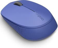 Image of Mouse Wireless Bluetooth 2.4Ghz Multimode Quiet Click Optical Rapoo SM100 Blue