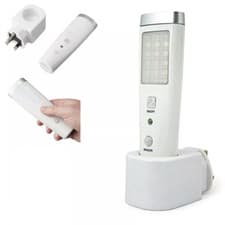 Image of Rechargeable Motion Sensor Light 20 LED's Emergency Night Light Lamp Torch
