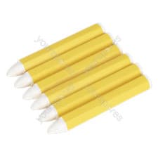 Image of Sealey Tyre Marking Crayon, White - Pack of 6