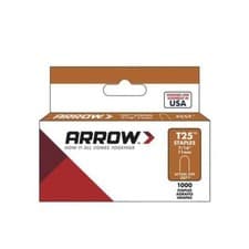 Image of Arrow A257 T25 Staples 7/16" Light Duty Tacker Refills 11mm 1000 Pack