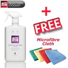 Image of Autoglym Engine & Machine Cleaner 1 L Litre + FREE Autoglym Microfibre 