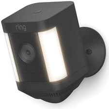 Image of Battery-Powered Outdoor Camera with Spotlight, 1080p Colour Night Vision