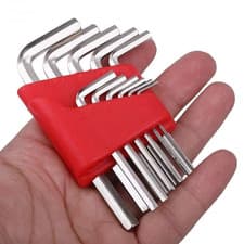 Image of 5-11pcs Metric & Inch Allen Wrench Set L Key Short Arm Vehicle Repair Tool