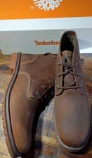 Image of Mens Timberland Larchmont Premium Waterproof Leather Heavy Chukka Boot 13 Wide