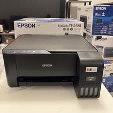 Image of Epson EcoTank ET-2861 wireless Printer - All-in-One - with full ink  -RRP: £220