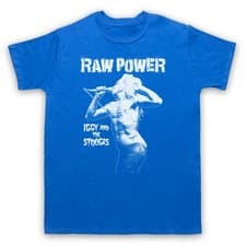 Image of IGGY AND THE STOOGES UNOFFICIAL POP RAW POWER PUNK MENS & WOMENS T-SHIRT