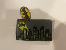 Image of Loungefly DC Batman Batsignal Flap Wallet - NWT
