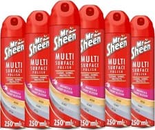 Image of Mr Sheen Multi Surface Polish Spring Fresh 250 ML x 6
