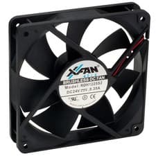 Image of X-Fan 120 x 120 x 25mm Axial Fan 24V Sleeve Bearing