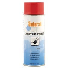 Image of Ambersil 20557-AA Acrylic Paint Massey Flame Red RAL 3000 400ml