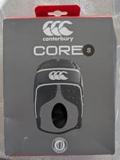 Image of Canterbury Rugby Raze Black Protective Headguard New Small