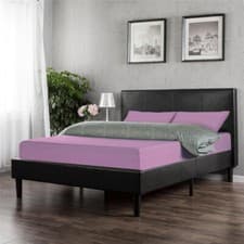 Image of Fitted Sheet Egyptian Cotton 200TC Single Double King SuperKing 4ft Small Double