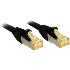 Image of LINDY 47316 Network cable CAT 6a S/FTP Black 30m RJ45 patch cable