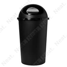 Image of 45L Bullet Bins with Flap Lid Versatile Rubbish Waste Efficient Indoor Recycling