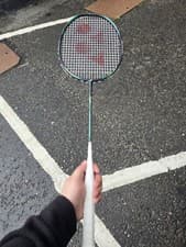 Image of Yonex Astrox Nextage Badminton Racket (Black- Green) 4UG5