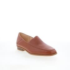 Image of Clarks Sarafyna Freva 26174828 Womens Brown Loafers & Slip Ons Casual Shoes