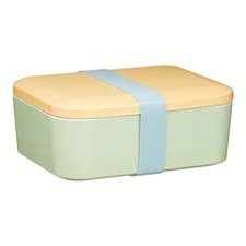 Image of Natural Elements Eco-Friendly Recycled Plastic Lunch Box with Silicone Band