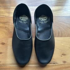 Image of Church’s Jason Napa Black Leather Grecian Slipper UK6 £570