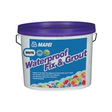 Image of MAPEI Waterproof Fix & Grout – All-in-One Adhesive & Grout - 3.75 KG
