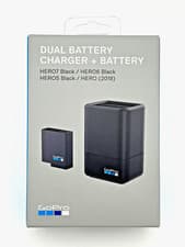 Image of Genuine GoPro Hero7 6 5 Black Dual Battery Charger + Battery