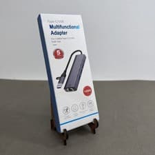 Image of 5-in-1 USB-C / USB Multifunction Adapter Hub RJ45 Ethernet 3x USB 3.0 5Gbps