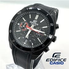 Image of Casio Edifice EFV-590P men's quartz analogue watch mod 5632 date stopwatch