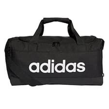 Image of Adidas Essentials Logo Duffel Bag 60202 GN2034 Black/White Japan