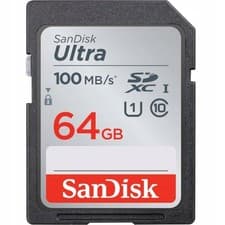 Image of 64gb Sdxc Ultra Class 10 Uhs-1 Memory Card 100mb/s