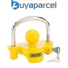 Image of Draper Heavy Duty Ball Tow Hitch Lock for Towing Caravans Trailers Boats 99663