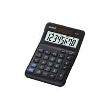 Image of Casio MS-8F 8 Digit Mini Desk Calculator Black MS-8F