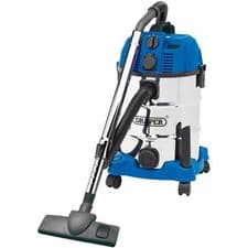 Image of Draper 30L 1600W Wet And Dry Vacum Cleaner 230V Power Socket - 20529