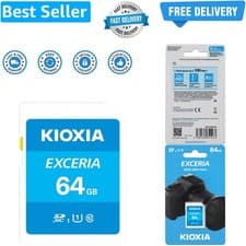 Image of Exceria 64GB SDXC Card, UHS-I, Class 10