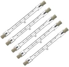 Image of 5X Linear Tungsten Halogen Light Bulbs R7s Tube Floodlight Lamp