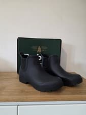Image of Barbour Men's Chelsea Boots | Size 9 | Navy | New With Box | RRP £70