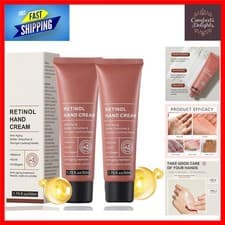 Image of Retinol Anti-Aging Hand Cream 2PCS 50ml Firming Moisturizing Lotion