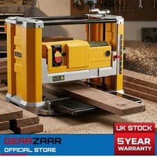 Image of Planer Thicknesser 2000W 330mm x 160 mm Folding Table Dust Port Bench Top 230V