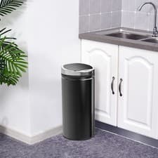 Image of Stainless Steel Automatic Sensor Dustbin Rubbish Waste Bin Kitchen Trash Can New