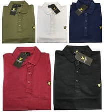 Image of LYLE AND SCOTT SHORT SLEE HEAT GEAR STRETCH GOLF JERSEY POLO SHIRT