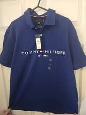 Image of BNWT Tommy Hilfiger Embroidered  Logo Polo Shirt XXL