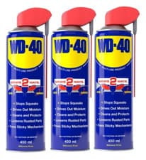 Image of WD-40 X3 Multi-Use Smart Straw 450ml Spray Aerosol Can Clean Rust Lubricant WD40