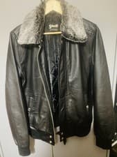 Image of Schott Men's Leather Jacket Size Medium
