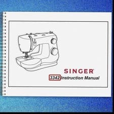 Image of SINGER 3342 Sewing Machine Fashion Mate User Manual OWNERS Instruction Guide
