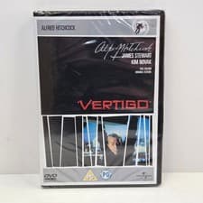 Image of Vertigo 1958 DVD New Sealed UK Region 2