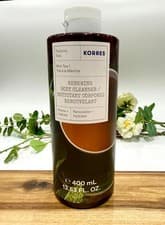 Image of Korres Mint Tea Renewing Body Cleanser Body Wash 400ml NEW