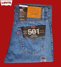 Image of Levi's® 501 Original Regular Fit Mens Jeans Onewash | Vintage Fade | Light Blue