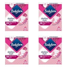Image of Bodyform Multistyle Panty Liners - Individually Wrapped - 112 Panty Liners